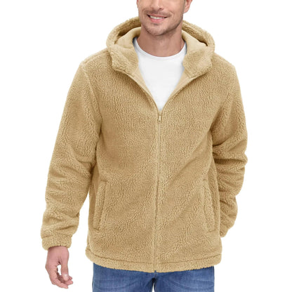Mathis | Bluza polarowa męska z kapturem