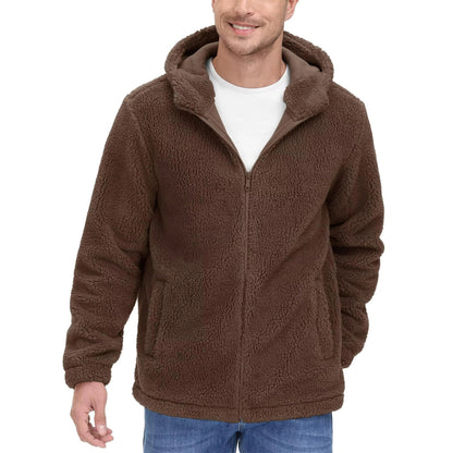 Mathis | Bluza polarowa męska z kapturem