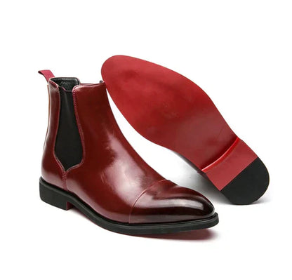 Mariusz – Eleganckie Chelsea Buty Męskie