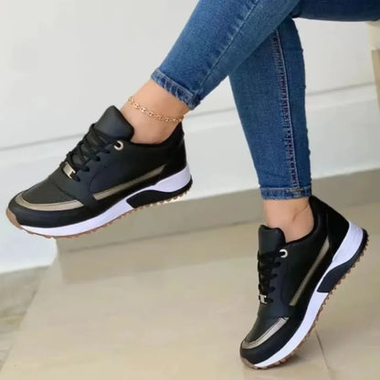 Damskie eleganckie buty sportowe z lekką konstrukcją i stylowym wykończeniem