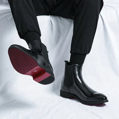 Mariusz – Eleganckie Chelsea Buty Męskie