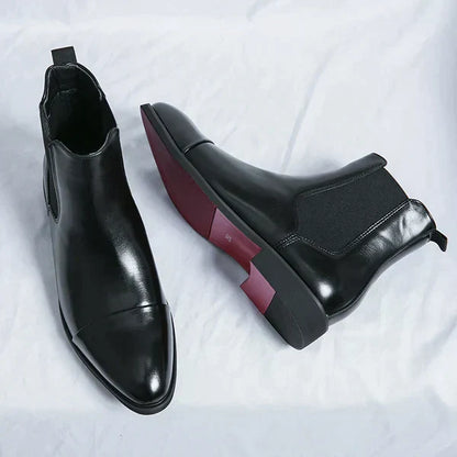 Mariusz – Eleganckie Chelsea Buty Męskie