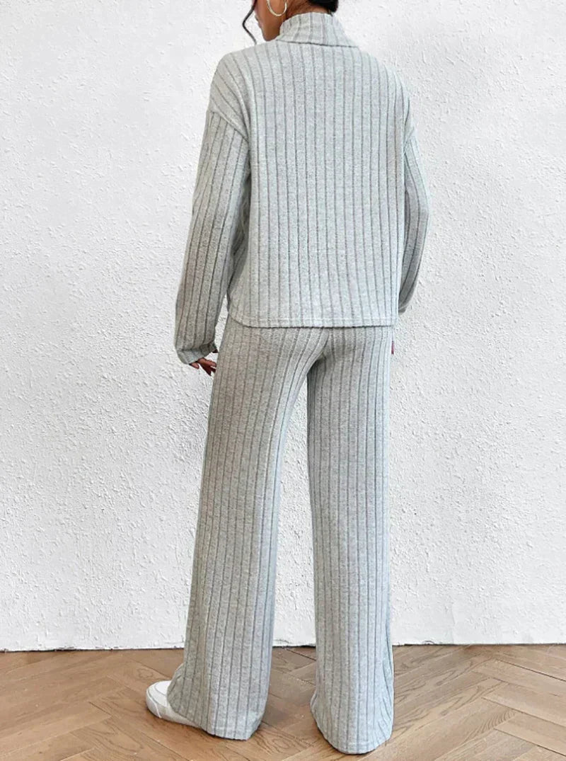 Paulina - Komplet damski 2-częściowy - Klasyczny i stylowy design
