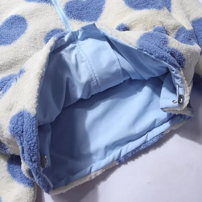 Lila | Dwustronny zimowy płaszcz damski