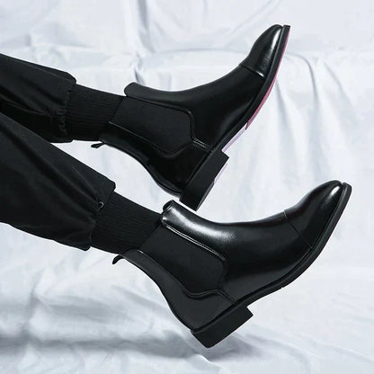 Mariusz – Eleganckie Chelsea Buty Męskie