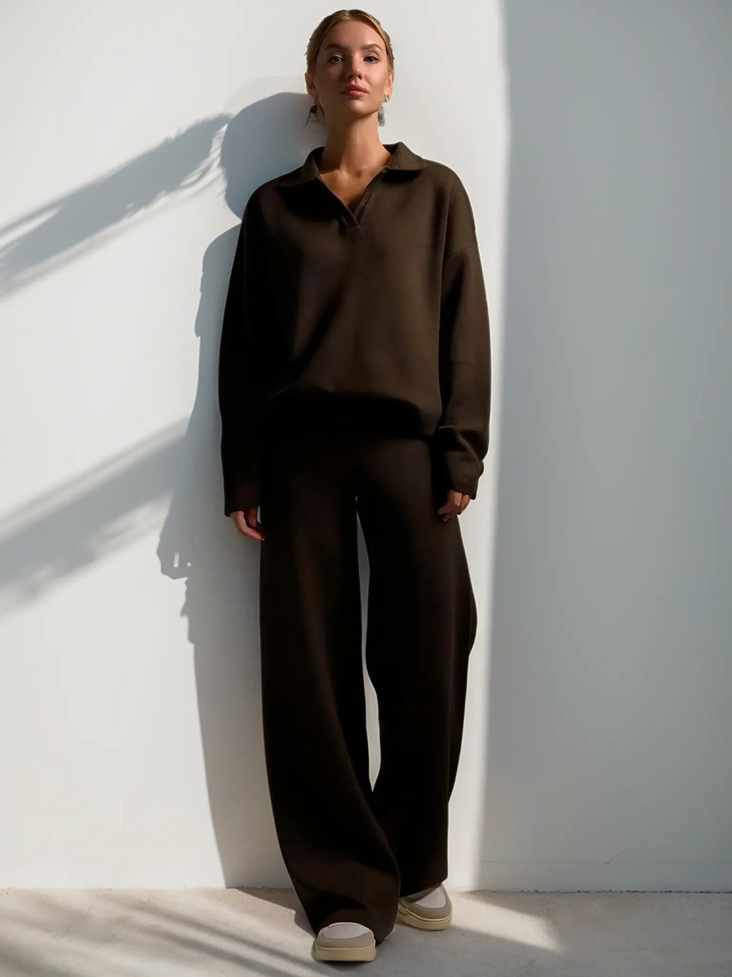 Anna | Miękki dwuczęściowy komplet damski