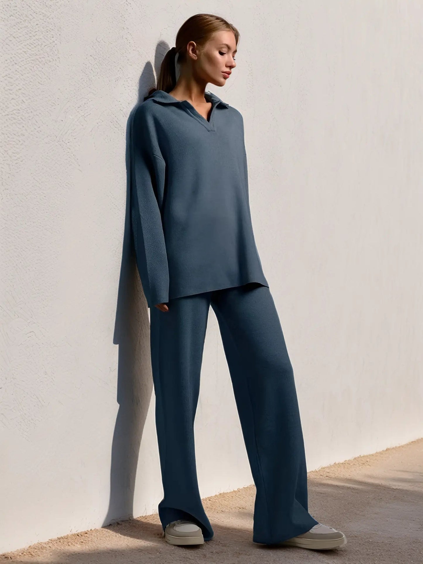 Anna | Miękki dwuczęściowy komplet damski