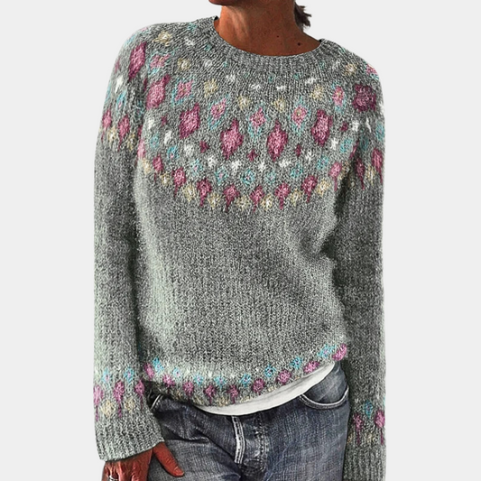 Amelia - Ciepły Damski Sweter z Wełny