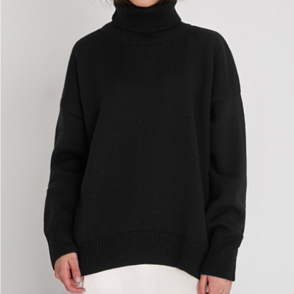 Kinga | Sweter damski z golfem