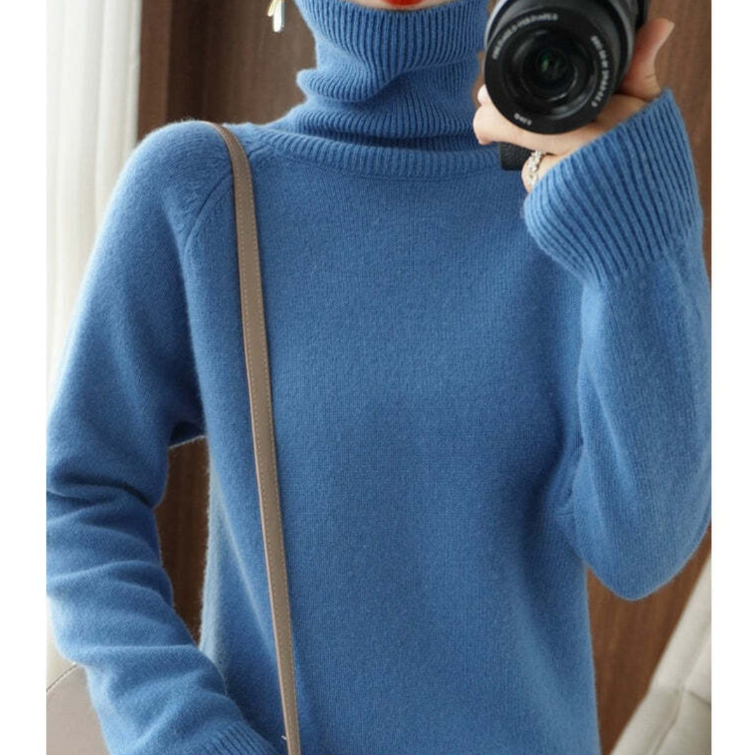 Lidia | Sweter damski z golfem