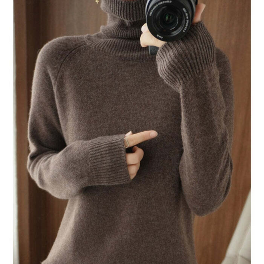 Lidia | Sweter damski z golfem