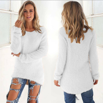 Natalia - Elegancki Damski Sweter z Klasycznym Akcentem