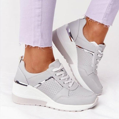 Damskie sneakersy z elastyczną podeszwą i nowoczesnym designem – stylowe wsparcie na każdy dzień