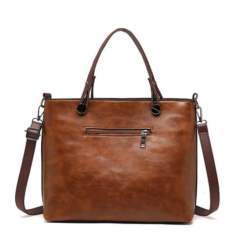 Elwira – Torebka Vintage z Naturalnej Skóry
