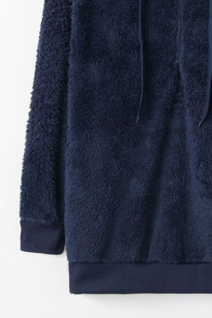 Lena | Ciepła bluza polarowa damska z kapturem