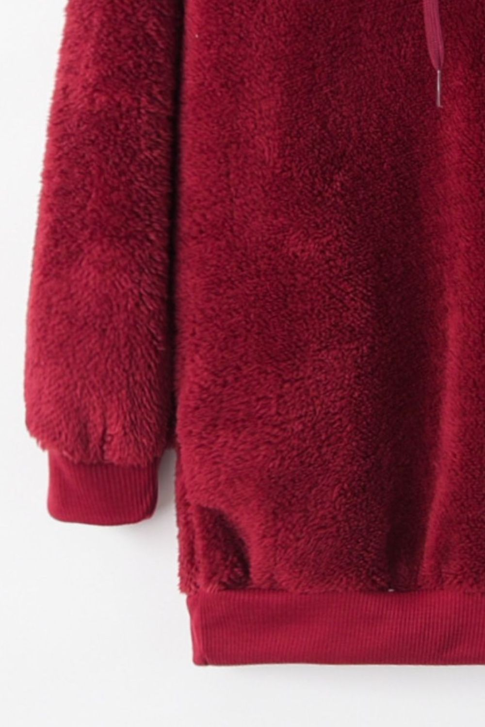 Lena | Ciepła bluza polarowa damska z kapturem