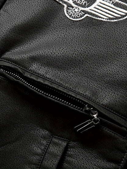 Maksym | Kurtka pilotka zimowa męska z futrzanym kołnierzem