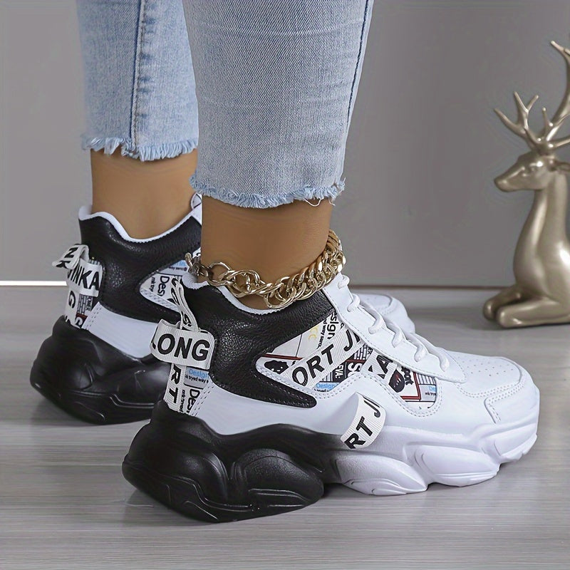 Marianna - Colorblock Casual Sneakersy dla Kobiet