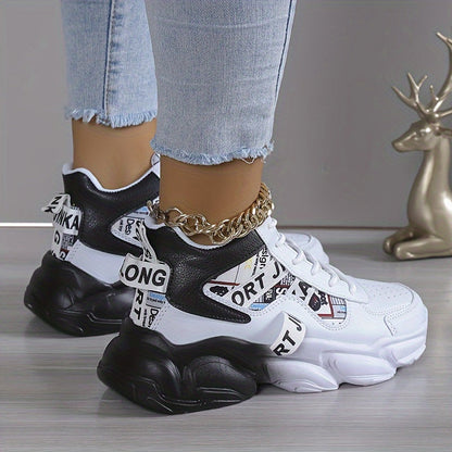 Marianna - Colorblock Casual Sneakersy dla Kobiet