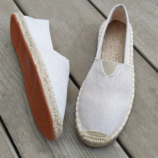 Espadryle męskie na lato w stylu loafers
