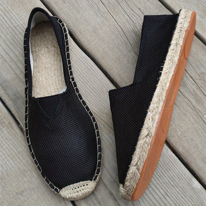 Espadryle męskie na lato w stylu loafers