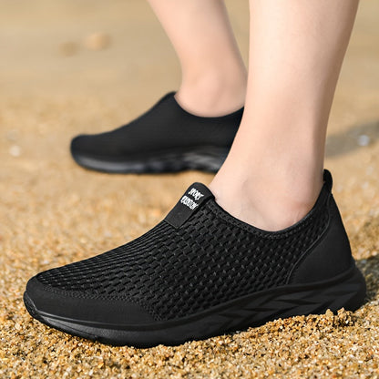 Kamil | Sneakersy męskie slip-on oddychające