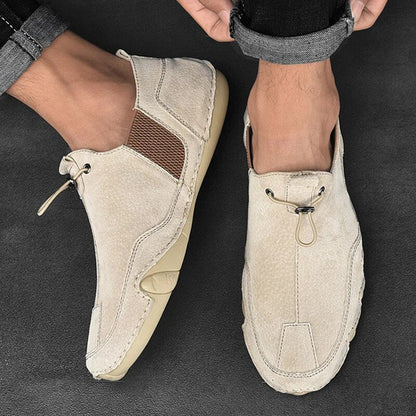 Męskie loafersy ze skóry naturalnej – klasyczna elegancja i wygoda na co dzień