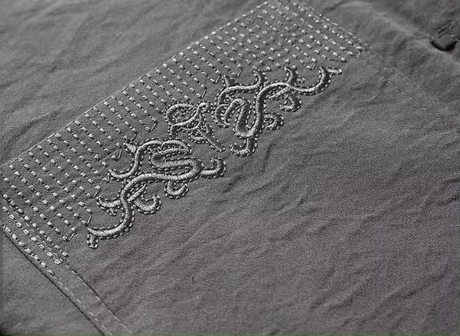 Alan | Orientalny lniany komplet dwuczęściowy