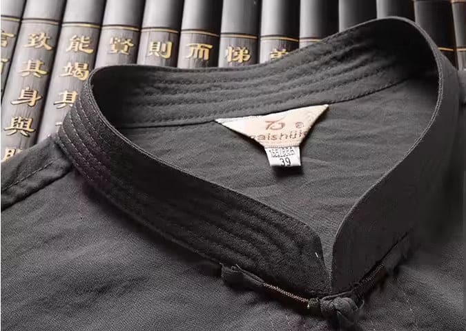 Alan | Orientalny lniany komplet dwuczęściowy