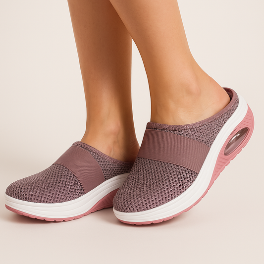Damskie buty z siateczką i elastyczną podeszwą – wygoda i lekkość na co dzień