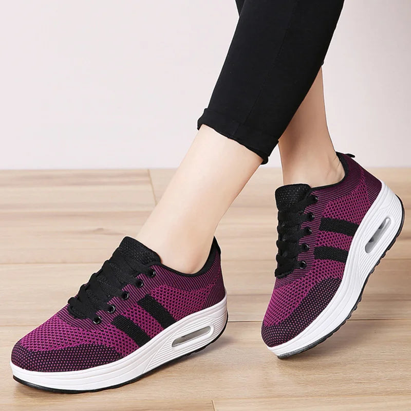 Karolina - Ergonomiczne Sneakersy z Dopasowanym Designem
