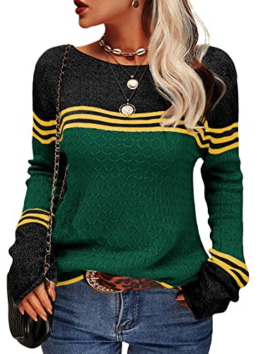 Agnieszka | Sweter damski w paski
