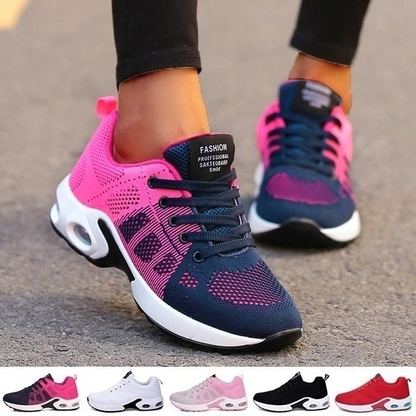 Damskie sportowe sneakersy z elastyczną podeszwą i oddychającym materiałem – komfort na każdy dzień