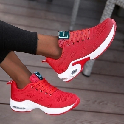 Damskie sportowe sneakersy z elastyczną podeszwą i oddychającym materiałem – komfort na każdy dzień